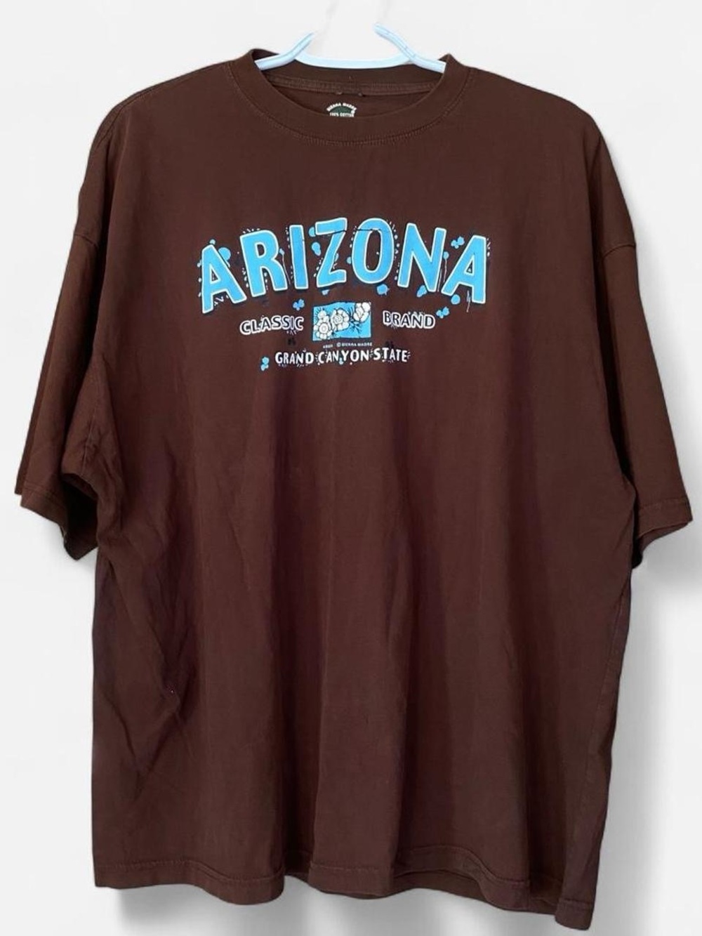 Vintage Y2K Sierra Madre 100% Cotton Arizona Grand Canyon Brown T-shirt Boho